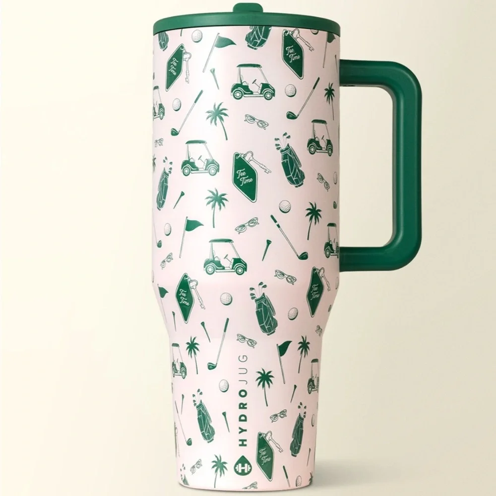 New in Box Hydrojug x Anthropologie Collab Golf Tumbler 40oz. - Picture 1 of 3